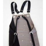 Black-Gray Design Apron Adjustable Straps