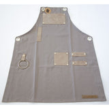 Ghilberti Grey Apron , Adjustable Straps