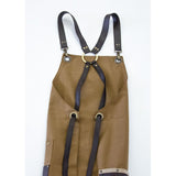 Apron for Men,Women with Adjustable strap and Stylish Details - Titan Brown