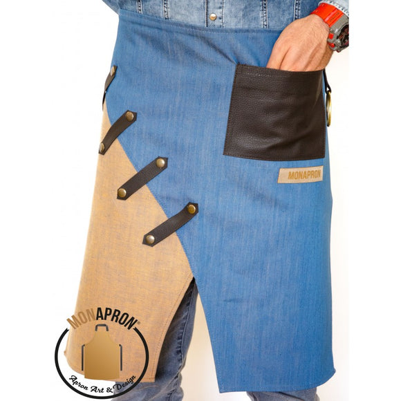 Fashion Denim Short Apron