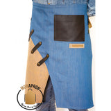 Fashion Denim Short Apron