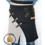 Short Apron for  men women barista barber server florist butcher hair dresser